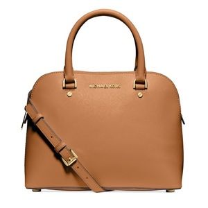 Michael Kors Cindy Medium Saffiano Dome Satchel ✨